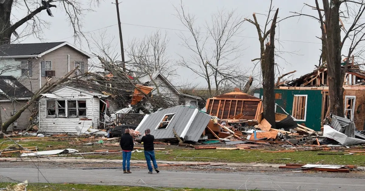 Tornado in Indiana